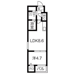 FmaisonCALMの物件間取画像